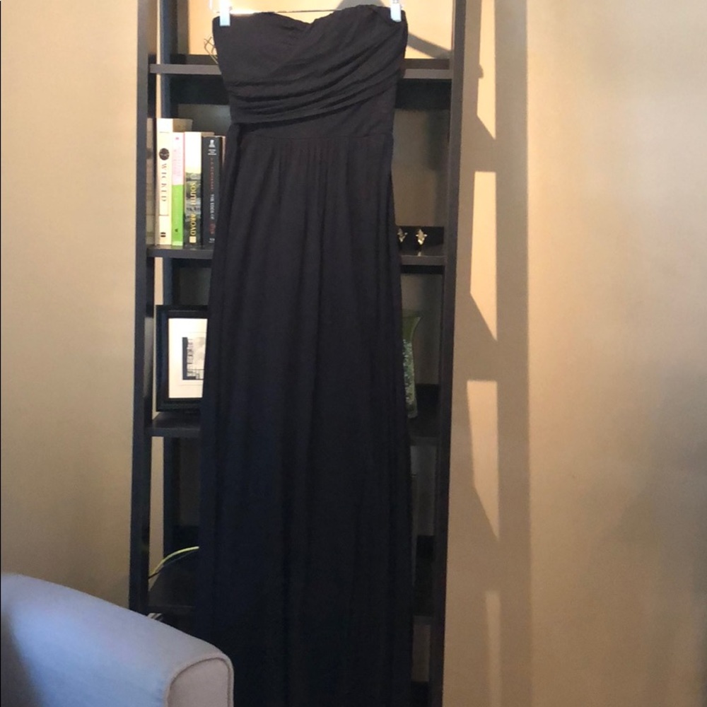 Black maxi dress